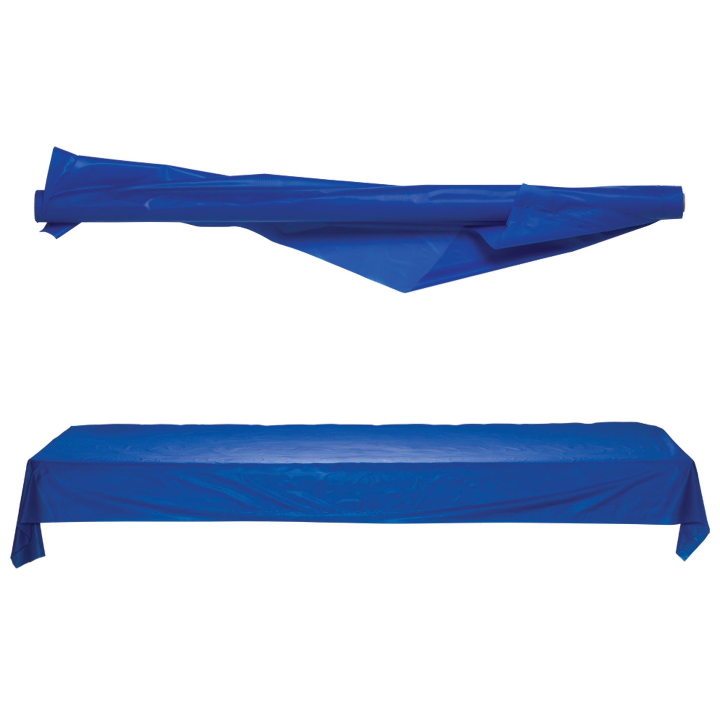 77020 - Bright Royal Blue Solid Table Rolls 1m x 30.5m - 1 Roll
