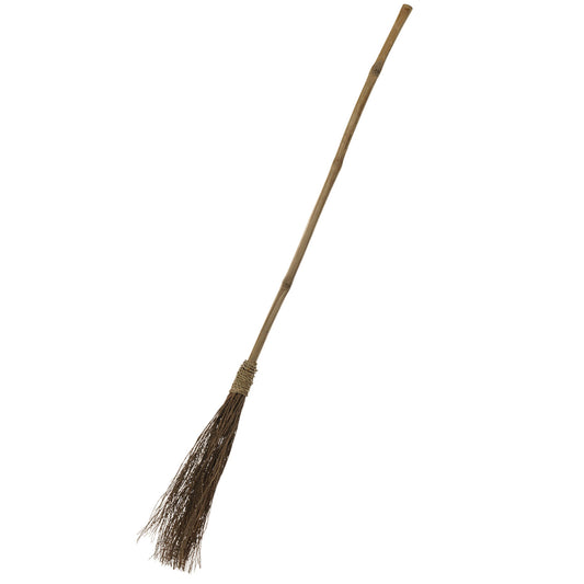 845351 - Straw Witch Brooms 1.3m - 24 PC