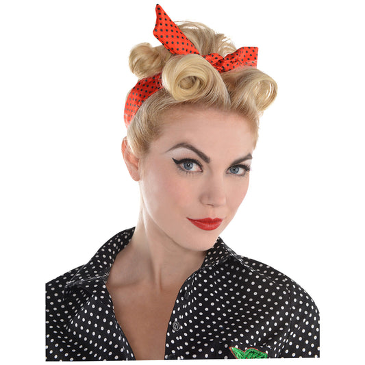 845865 - Rockabilly Headscarf - 6 PC