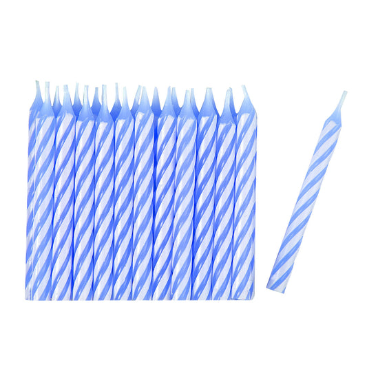 24 Candles /stripe X 12 PKG/24