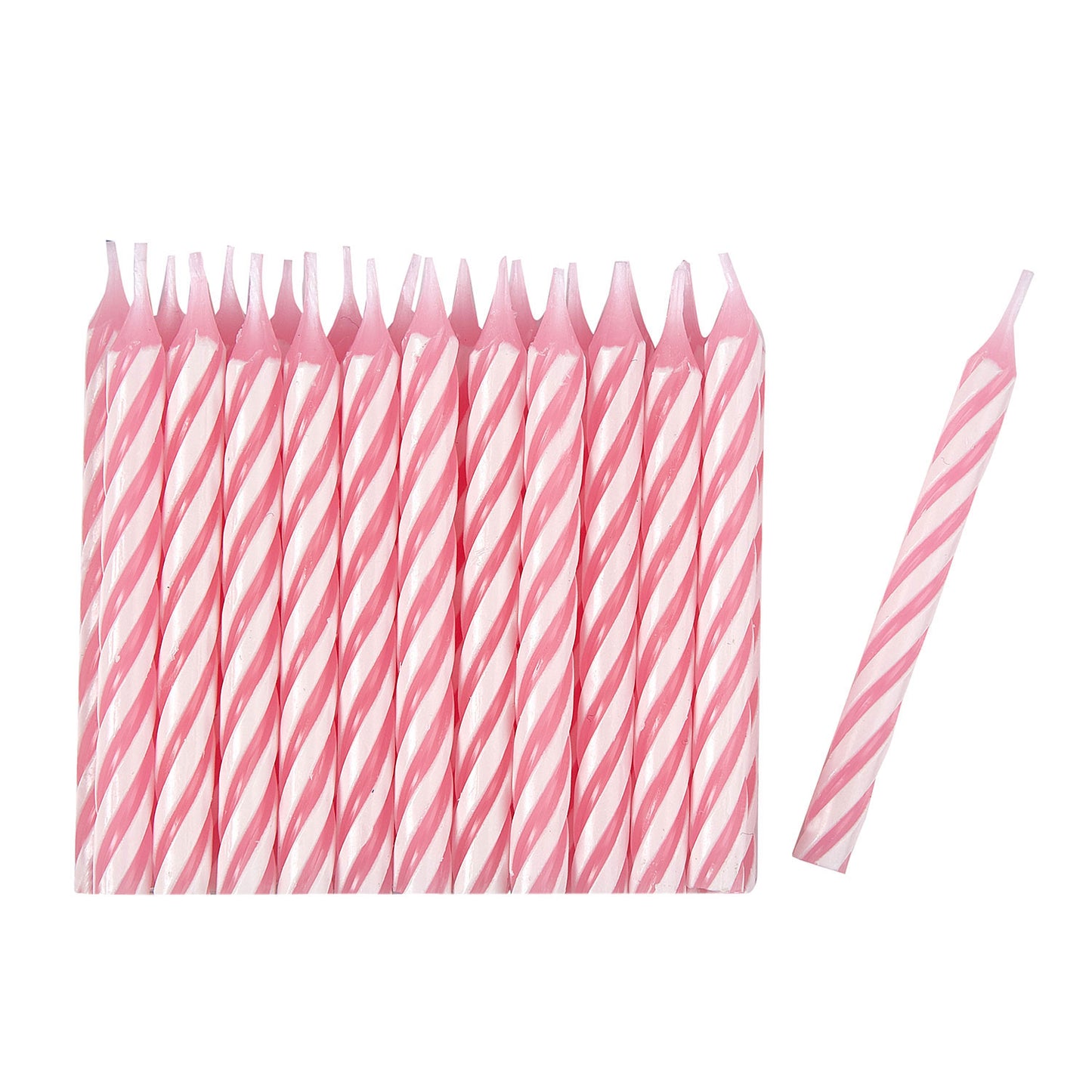 24 Candles /stripe X 12 PKG/24