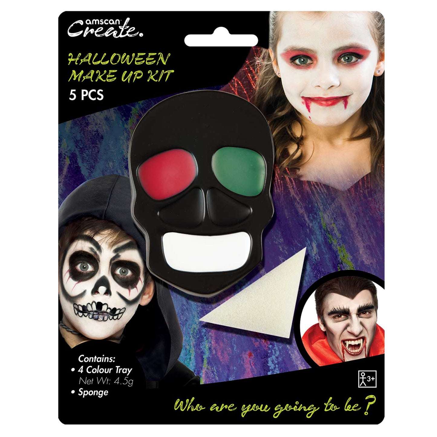 Halloween Make Up Kit - 6 PKG/5