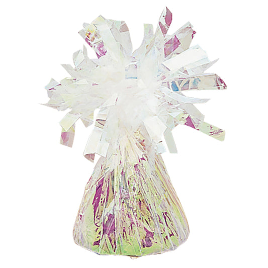 Iridescent Foil Balloon Weights 170g/6oz - 12 PC
