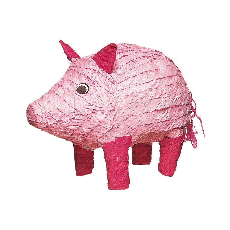 Pink Pig Pinatas - 4 PC