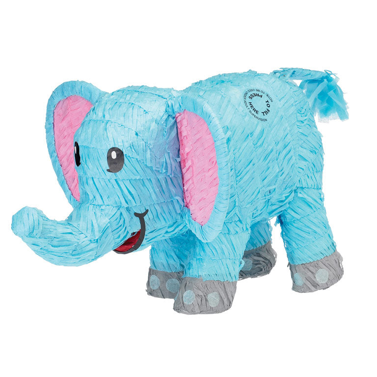 P19639 IP X4 - Blue Elephant Pinatas - 4 PC