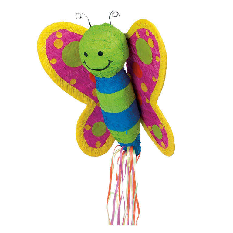 Butterfly Pull Pinatas - 4 PC