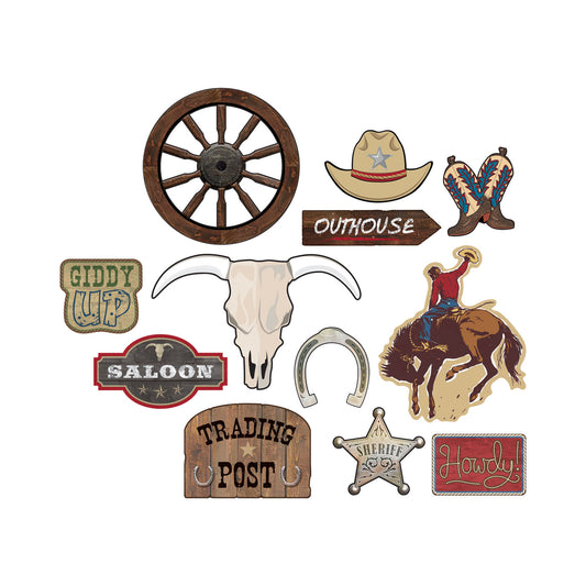 Western Value Cut-Outs - 9 PKG/12