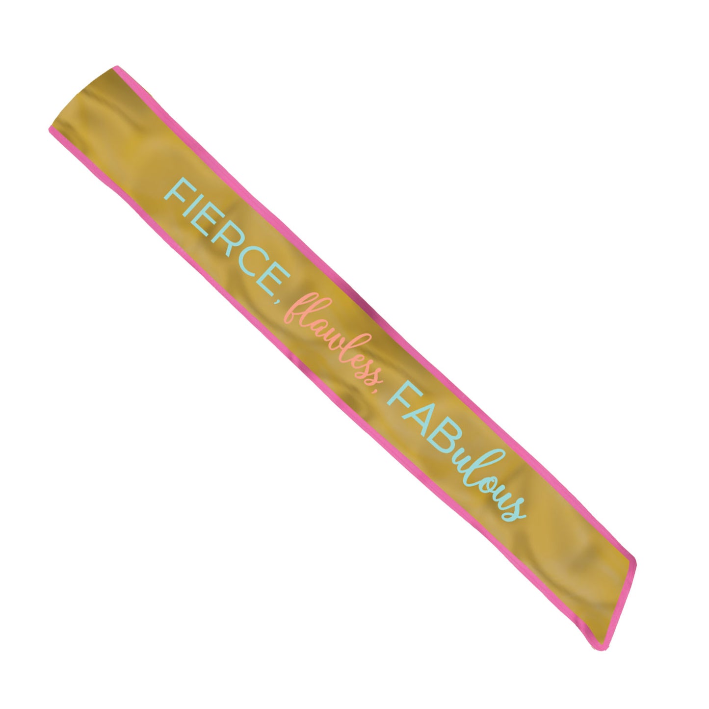 341927 IP X6 - Confetti Fun Fabric Sashes 1.52m - 6 PC