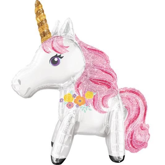 3688701 IP X5 - Magical Unicorn Foil Multi Balloons 25"/55cm x 25"/63cm A75 - 5 PC