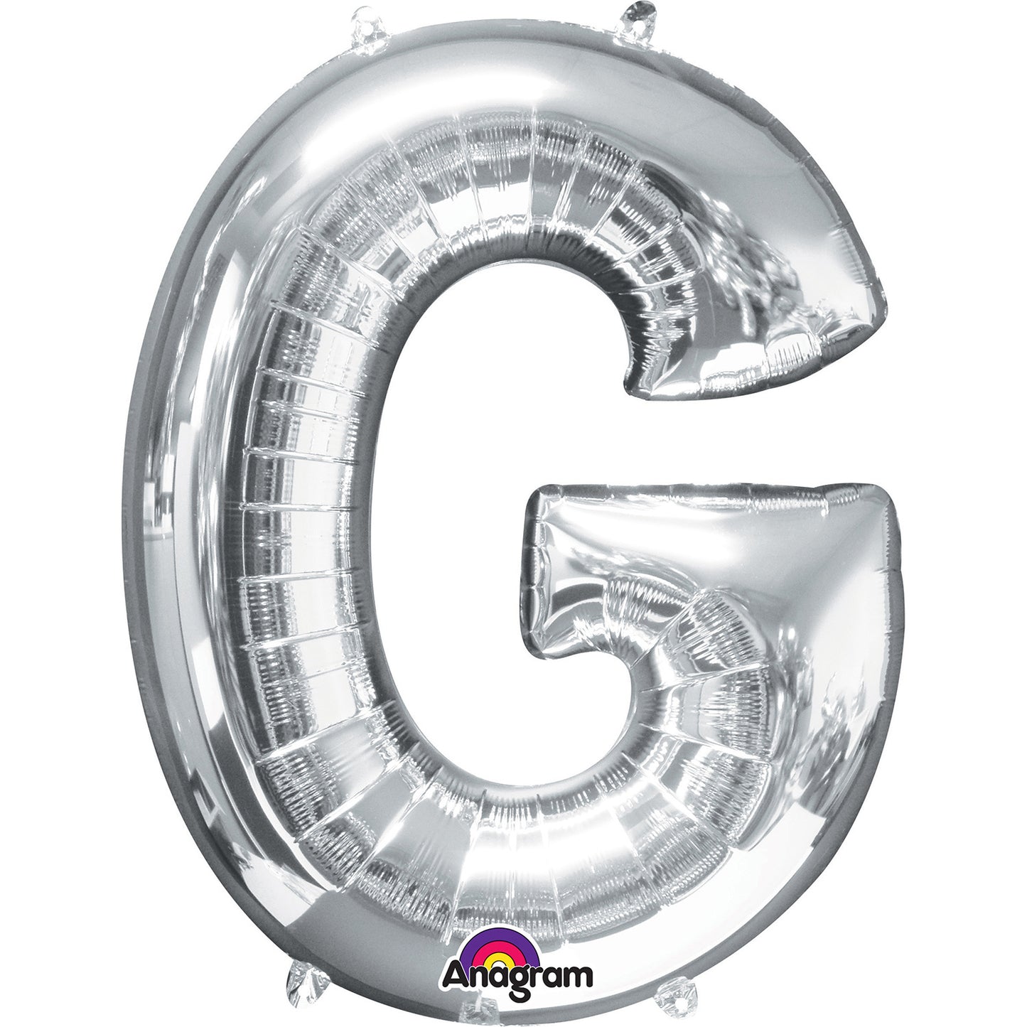 Letter G Rose Gold Minishape Foil Balloons 16"/40cm A04 - 5 PC