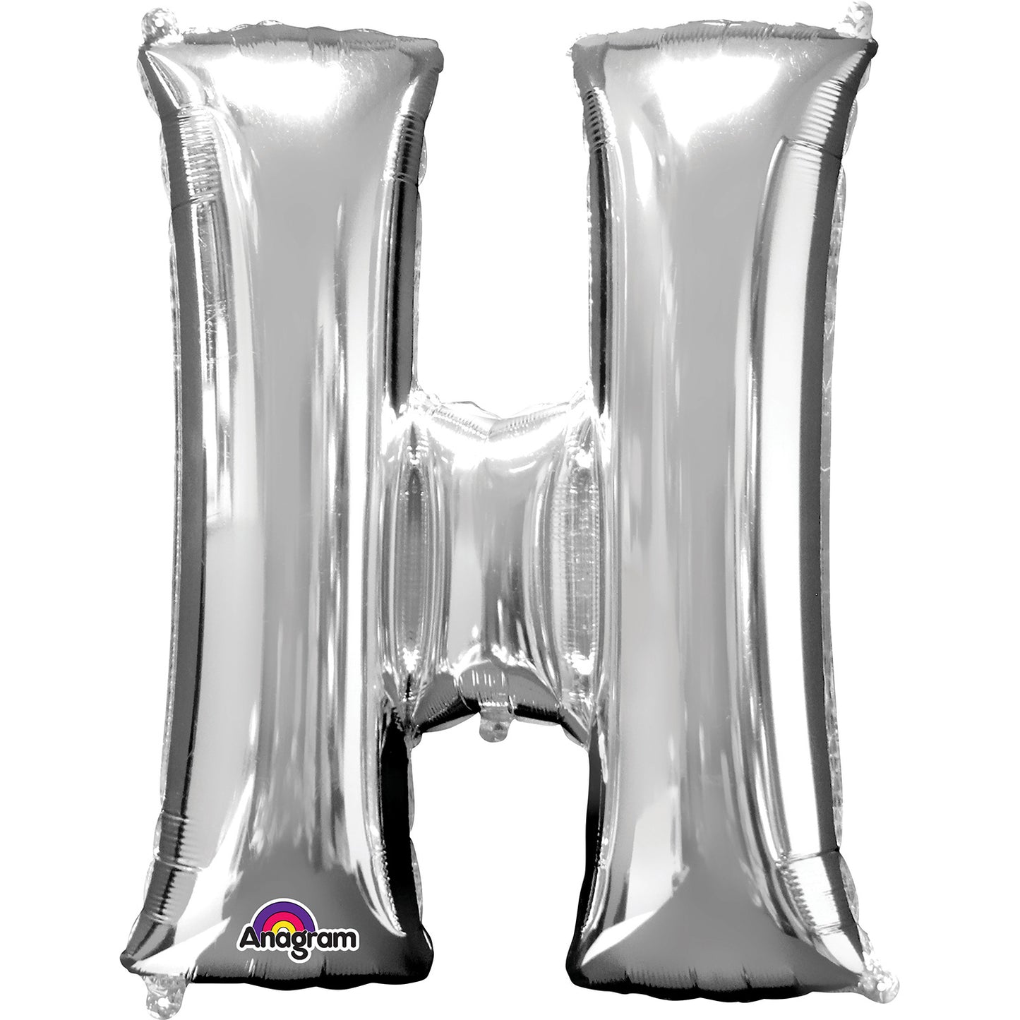 Letter H Pink Minishape Foil Balloons 16"/40cm A04 - 5 PC