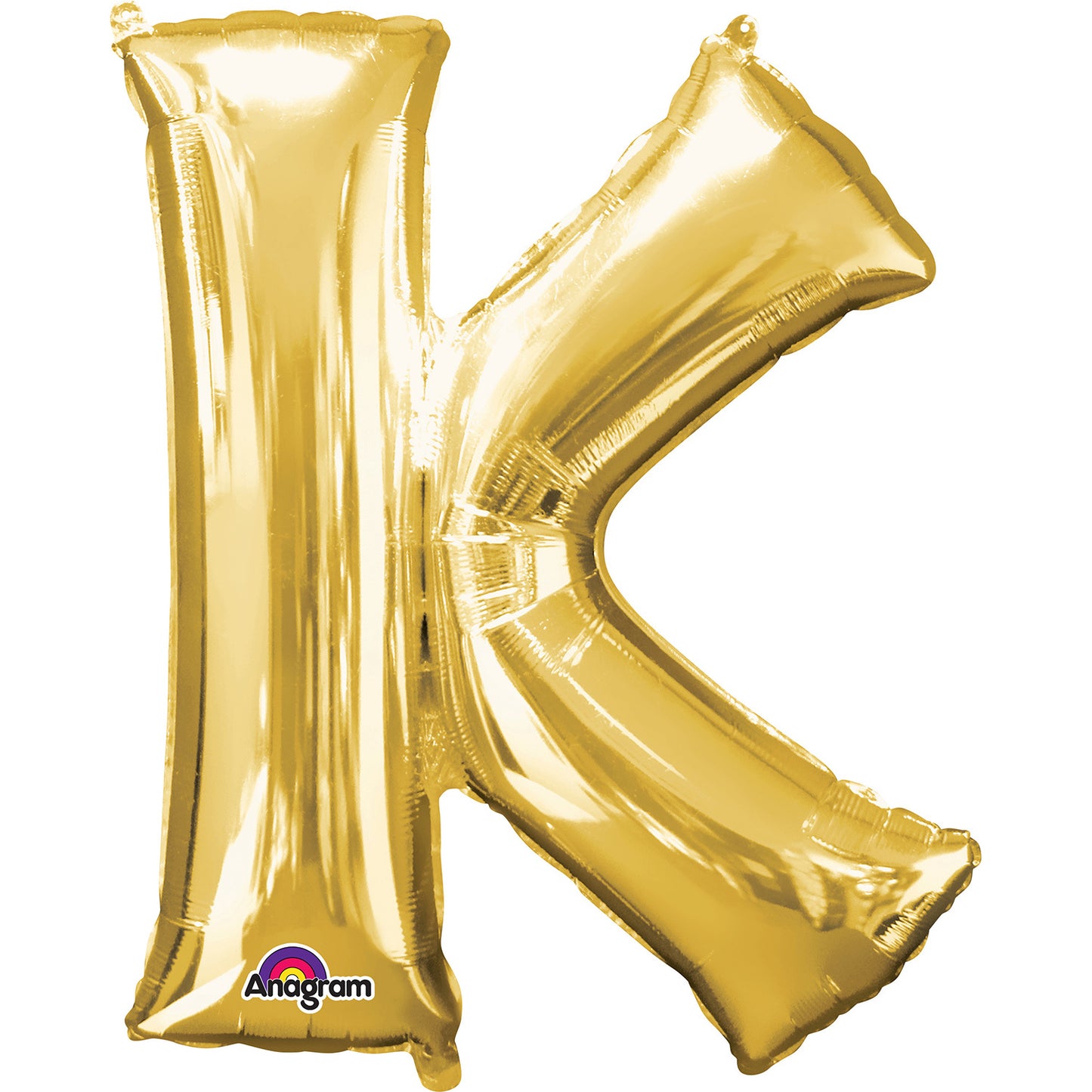 Letter K Rose Gold Minishape Foil Balloons 16"/40cm A04 - 5 PC