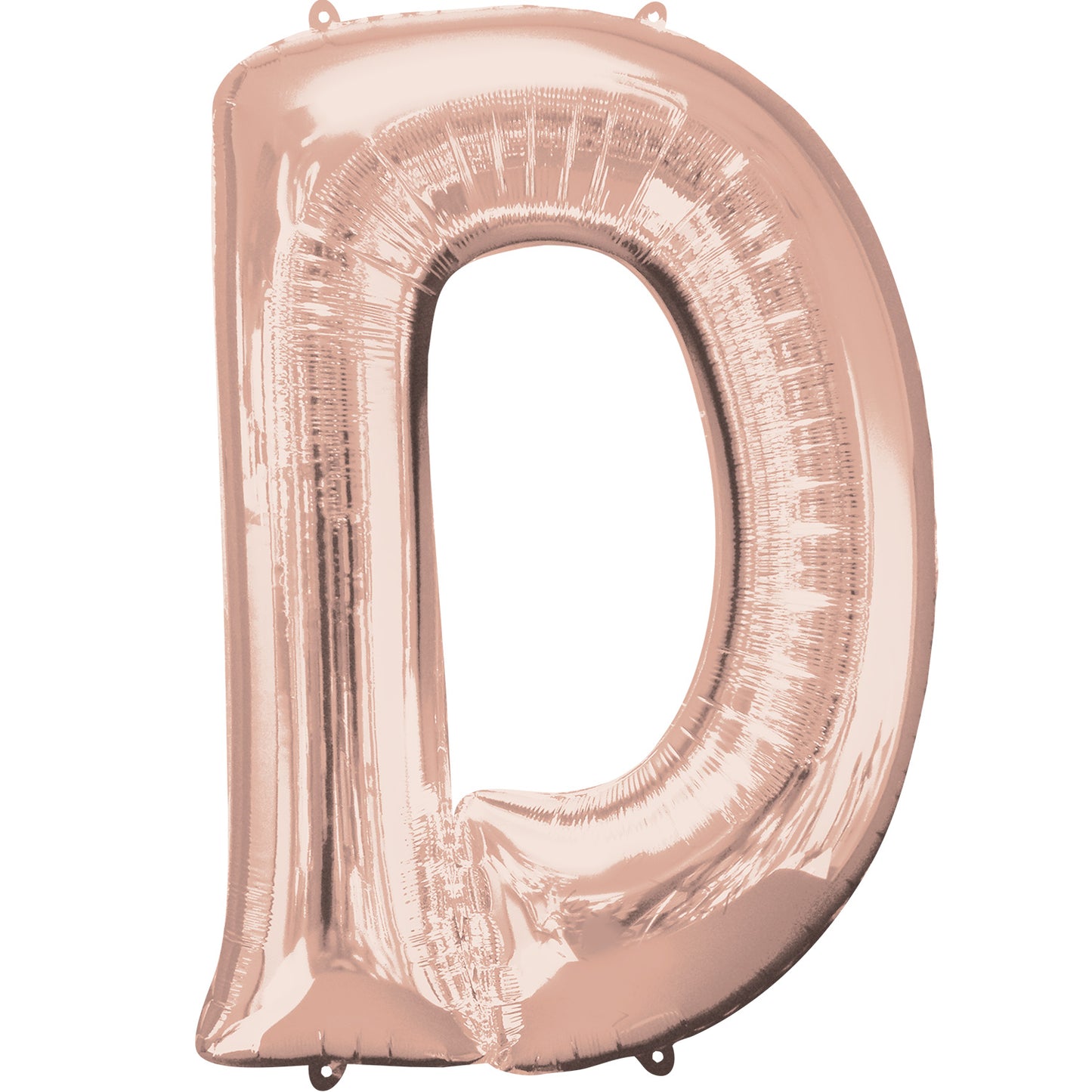 Letter D Pink Minishape Foil Balloons 16"/40cm A04 - 5 PC