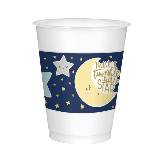 422152 IP X6 - Twinkle Little Star Plastic Cups 473ml - 6 PKG/25