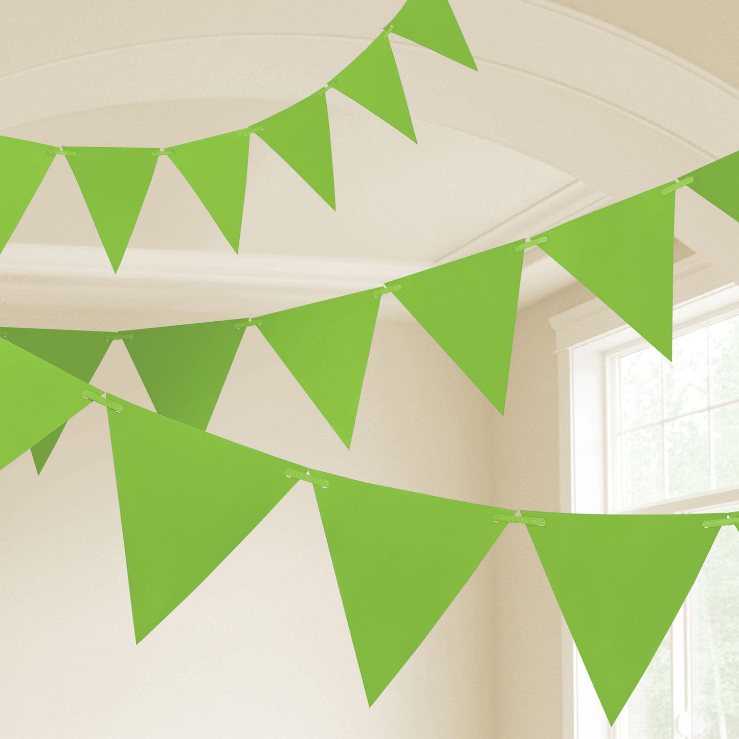 Plastic Pennant Banner 10 m - X 12
