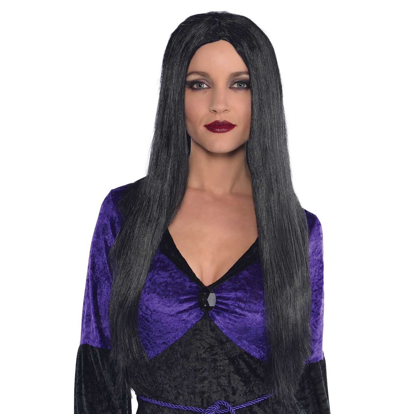 840379 - Black Witch Wigs -Size Adult - 3 PC