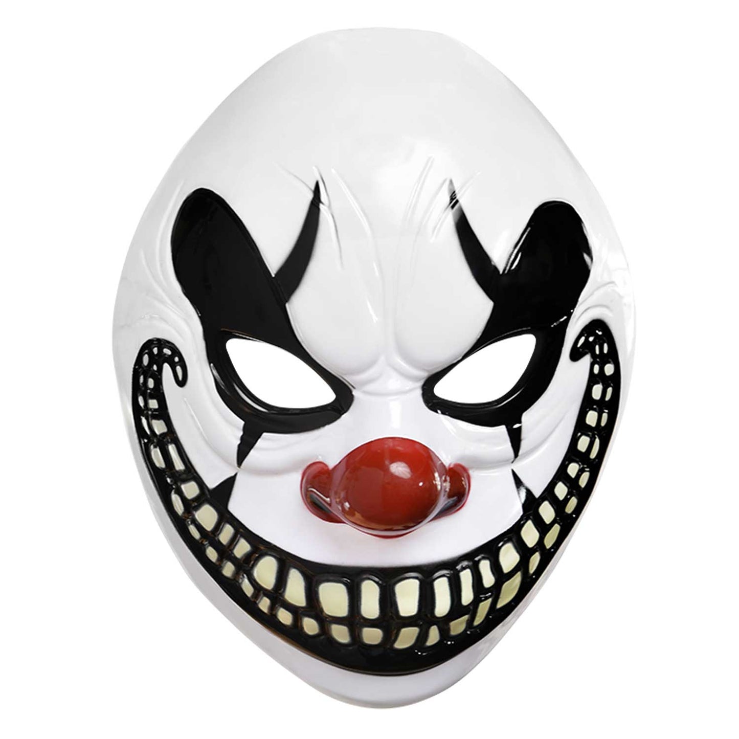 Halloween Circus Freakshow Clown Masks - Size Adult - 36 PC