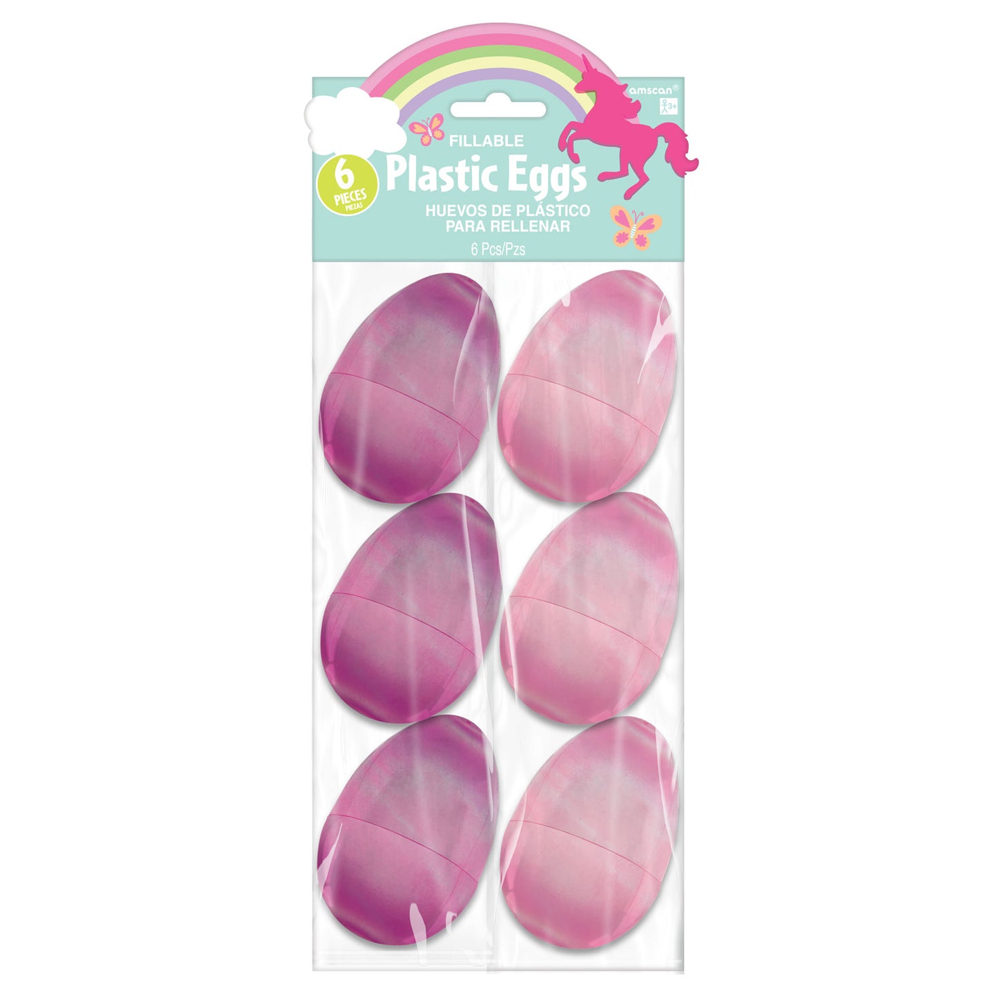 370455 IP X15 - Fillable Unicorn Eggs - 15 PKG/6