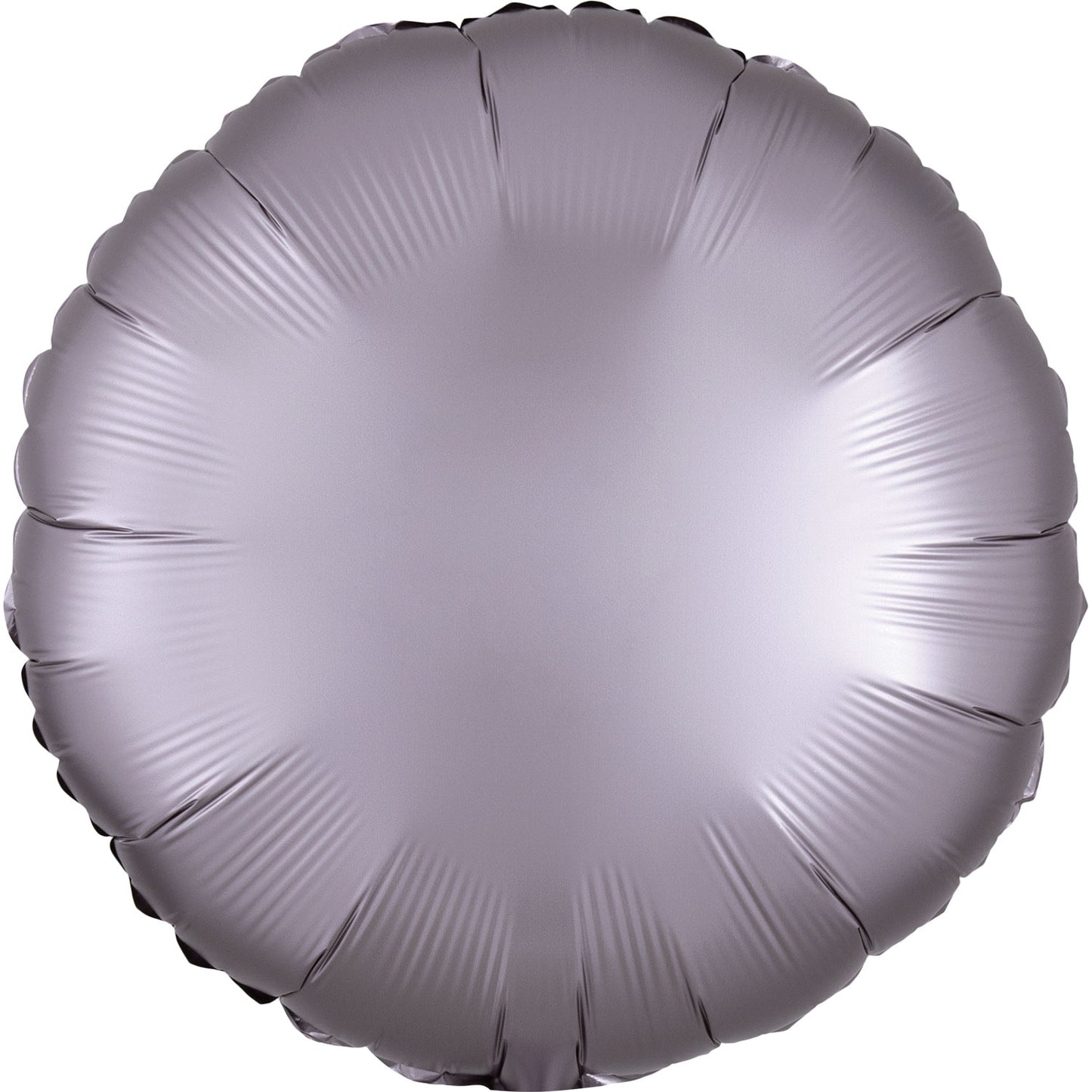 3991901 IP X5 - Greige Circle Satin Luxe Standard HX Packaged Foil Balloons S15 - 5 PC