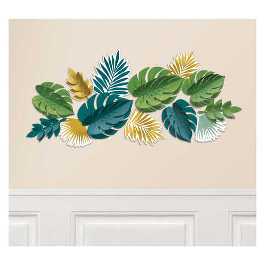 Key West Decorative Leaves - 6 PKG/13