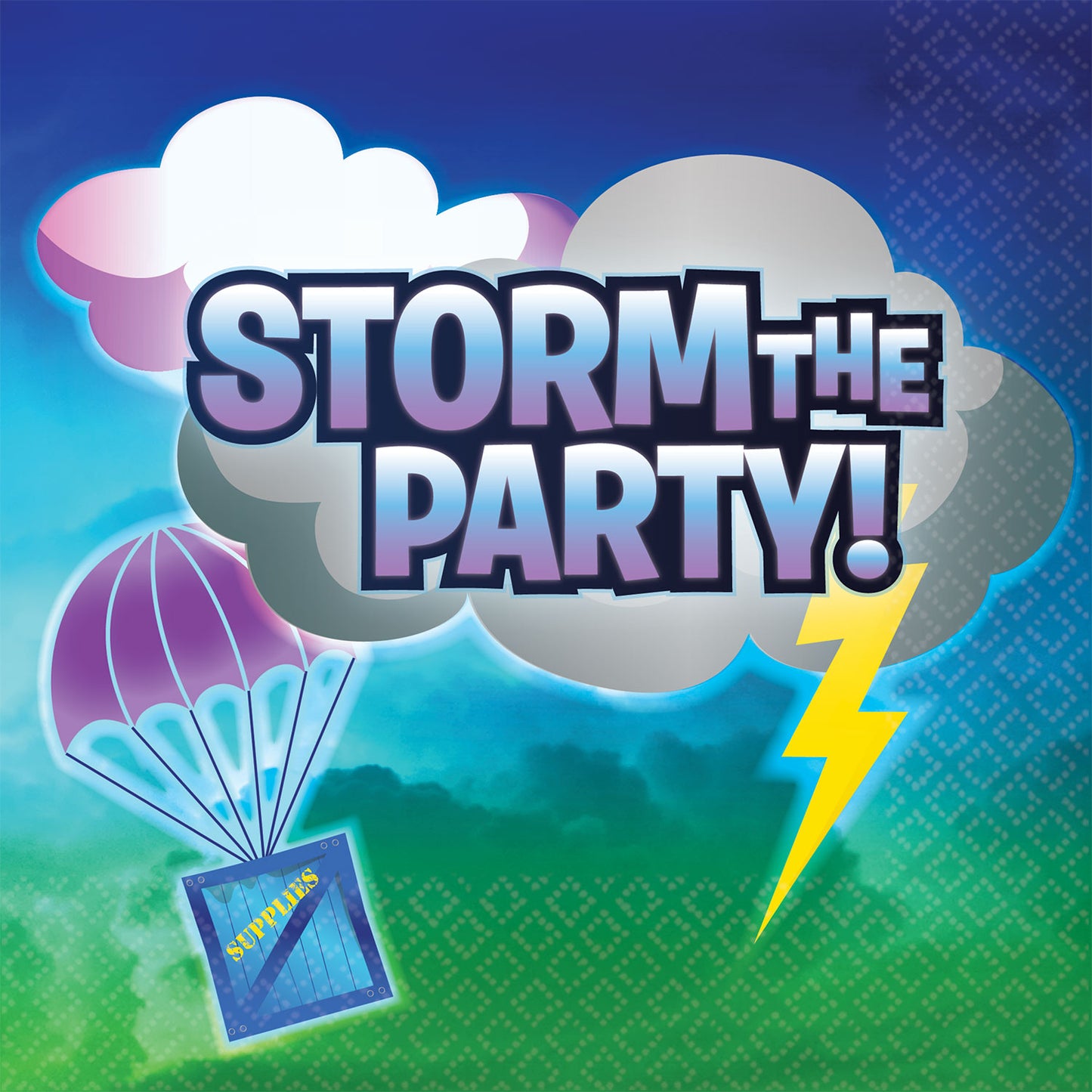 512412 IP X12 - Battle Royal Luncheon Napkins - 12 PKG/16