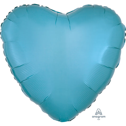 Rose Gold Heart Standard Packaged Foil Balloons S15 - 5 PC