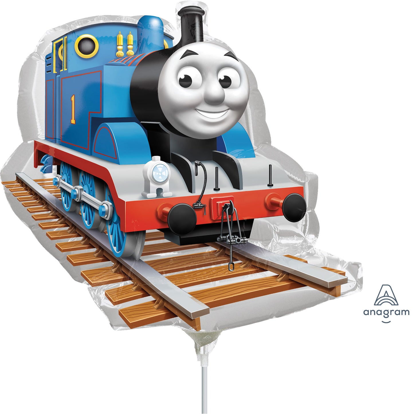 2481802 IP X5 - Thomas & Friends Mini Shape Uniflated Foil Balloons A30 - 5 PC