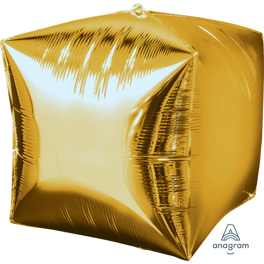 Rose Gold Cubez Unpackaged Foil Balloons G20 - 3 PC