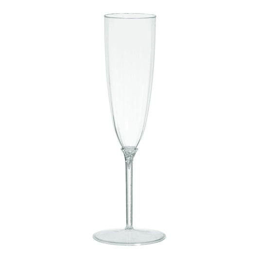 Premium Boxed Clear Champagne Flutes 150ml - 12 PKG/8