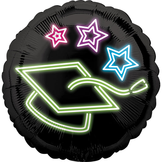 4105201 IP X5 - Neon Grad Standard HX Foil Balloons S40 - 5 PC