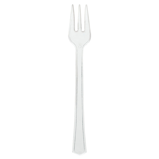 407803 - Clear Mini Plastic Forks - 12 PKG/40
