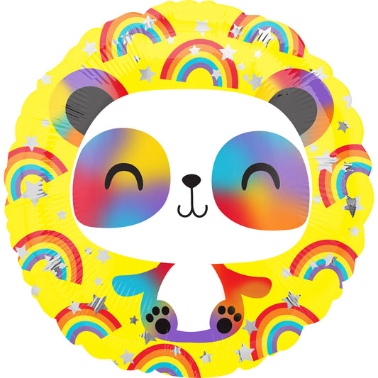 4121901 IP X5 - Happy Panda Standard Foil Balloons S40 - 5 PC