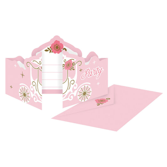 9906321 IP X6 - Princess for a Day Invitations - 6 PKG/8