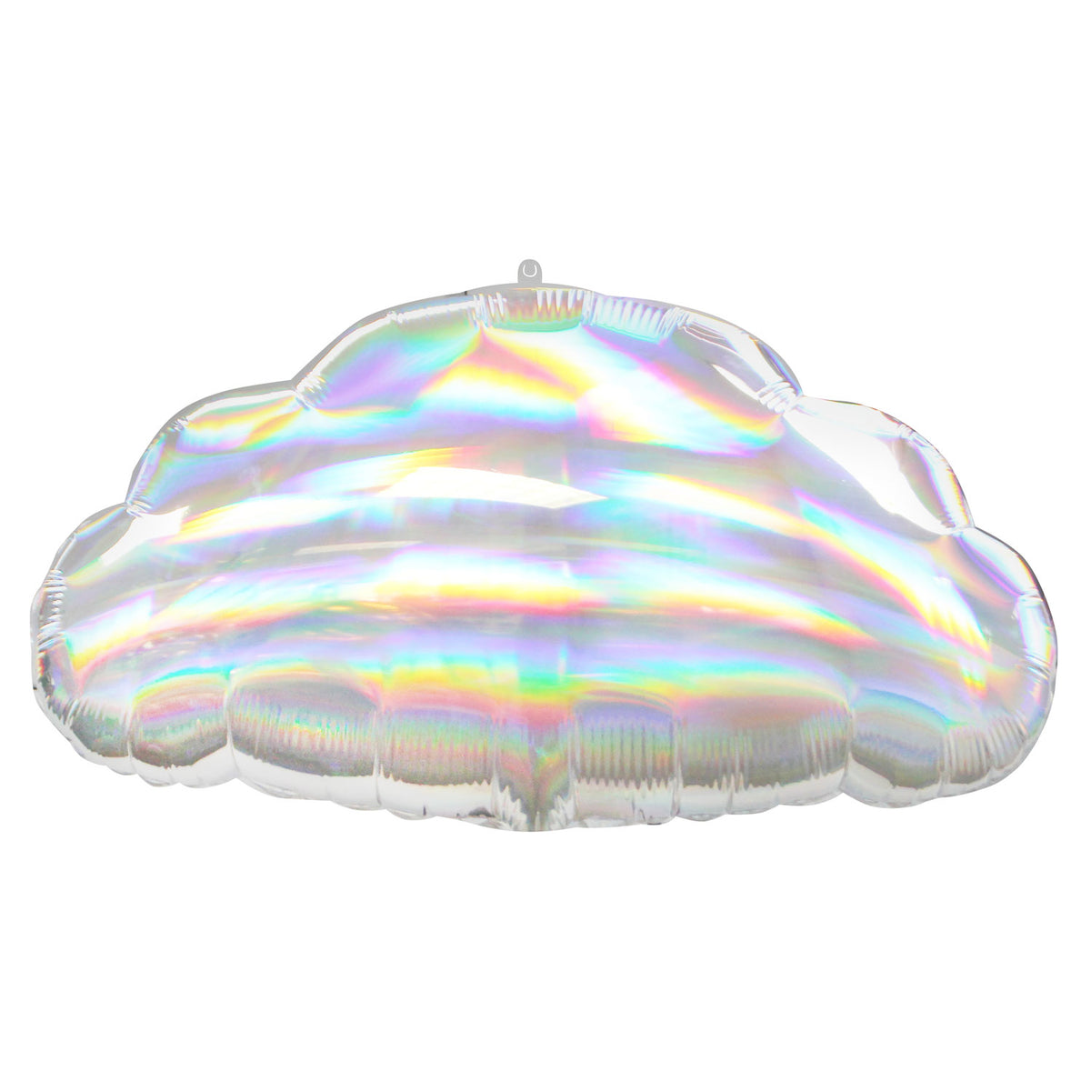 4156801 IP X5 - Iridescent Cloud Standard Shape Holographic Foil Balloons 23"/58cm w x 12"/30cm h S50 - 5 PC