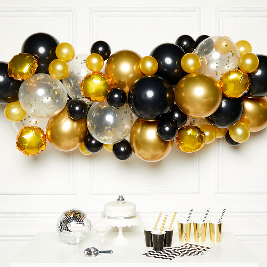 Gold & White DIY Garland Balloon Kits - 4 PKG/66