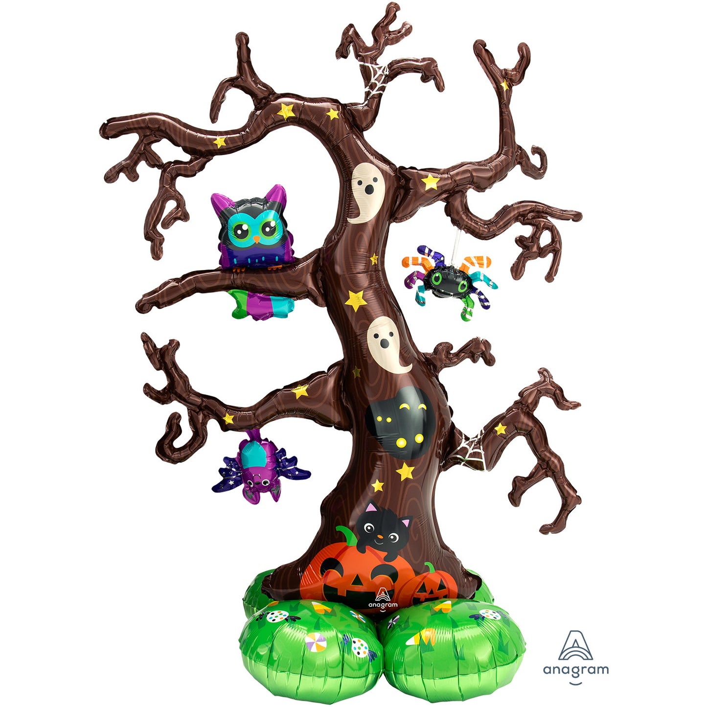 4242111 IP X3 - Creepy Tree AirLoonz Large Foil Balloons 44"/111cm x 62"/157cm P70 - 3 PC