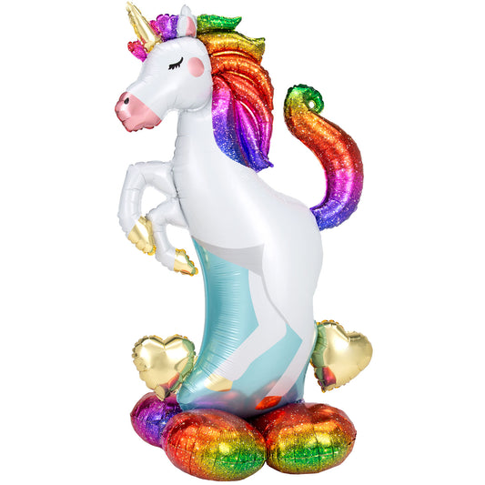 4242711 IP X3 - Unicorn AirLoonz Large Foil Balloons 33"/83cm x 55"/139cm P70 - 3 PC