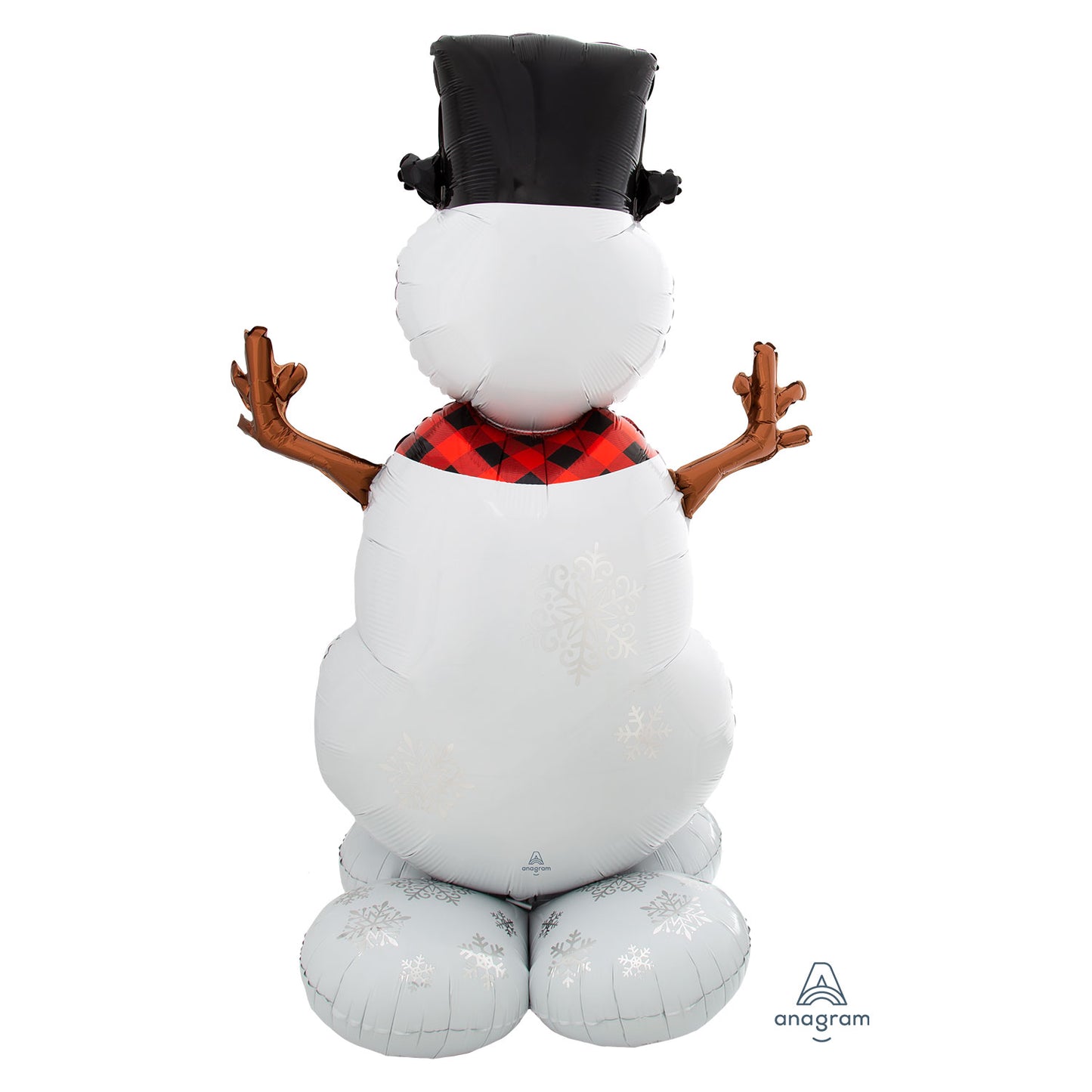 8311811 IP X3 - Snowman AirLoonz Large Foil Balloons 35"/88cm x 55"/139cm P70 - 3 PC