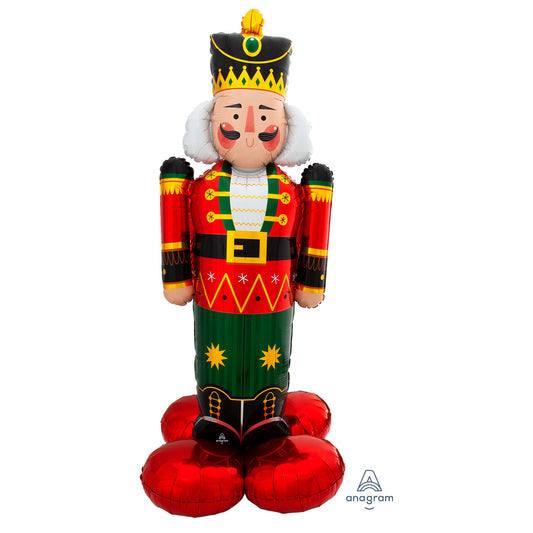 8311911 IP X3 - Nutcracker AirLoonz Large Foil Balloons 24"/60cm x 61"/154cm P70 - 3 PC