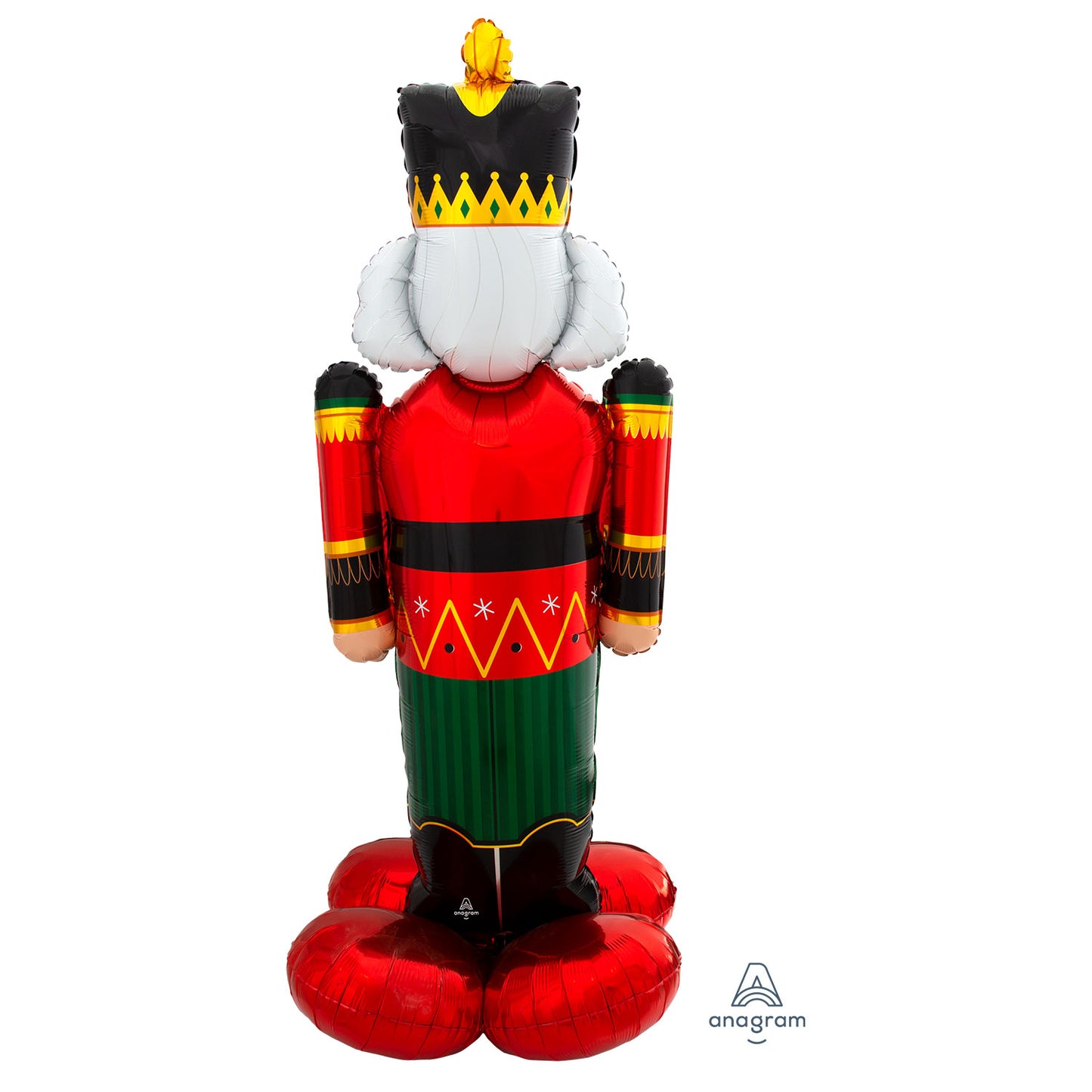 8311911 IP X3 - Nutcracker AirLoonz Large Foil Balloons 24"/60cm x 61"/154cm P70 - 3 PC