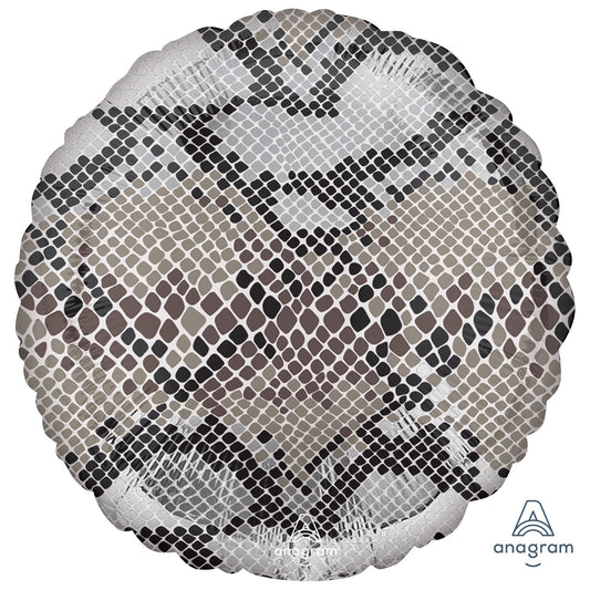 4238301 IP X5 - Snake Skin Print Standard Packaged Foil Balloons S15 - 5 PC