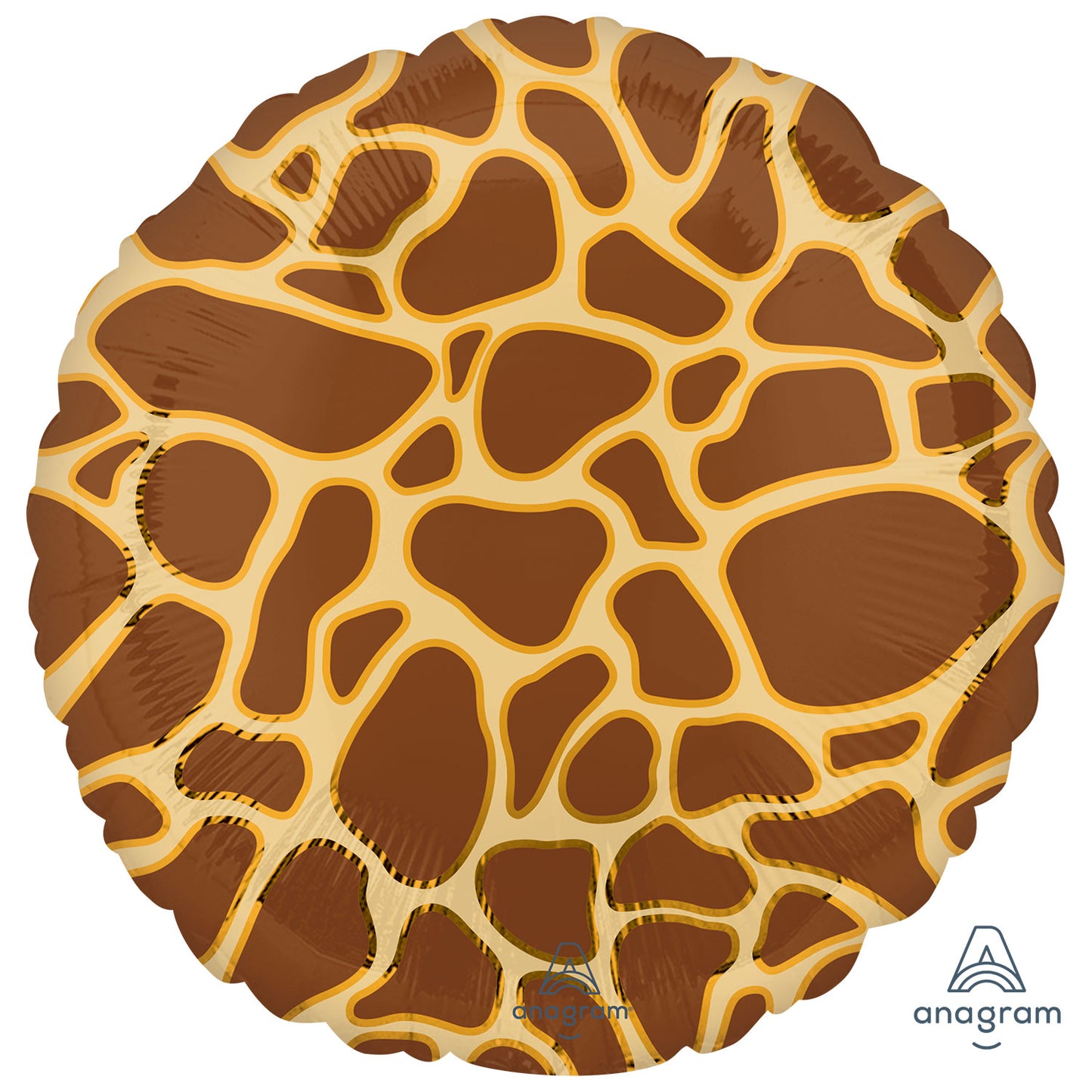4238101 IP X5 - Giraffe Print Standard Packaged Foil Balloons S15 - 5 PC