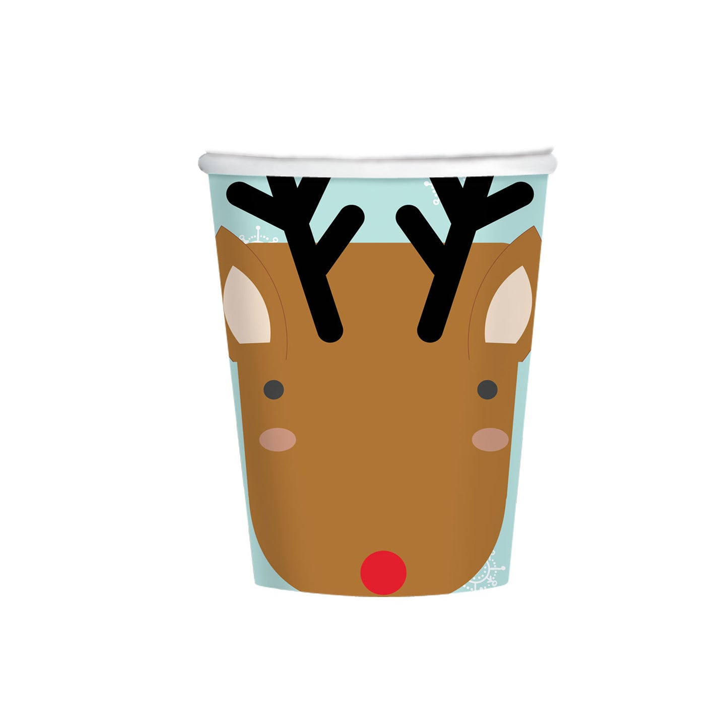 9908620 IP X6 - Festive Friends Paper Cups 250ml - 6 PKG/8