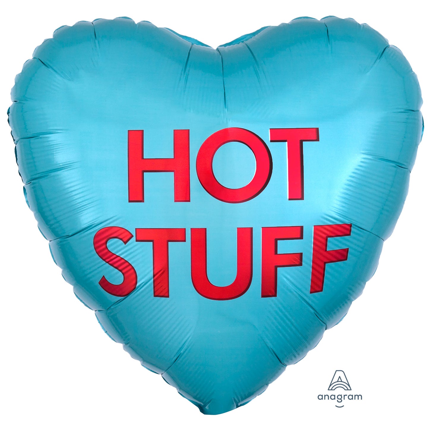 3684501 IP X5 - Hot Stuff Candy Heart Standard HX Foil Balloons S40 - 5 PC