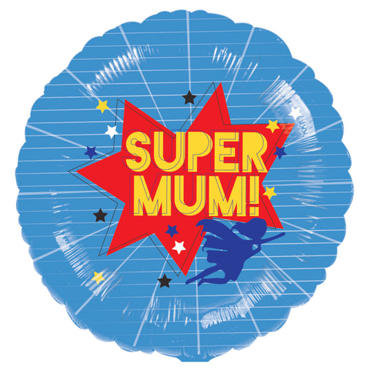 Super Mum! Standard XL Foil Balloons S40 - 5 PC