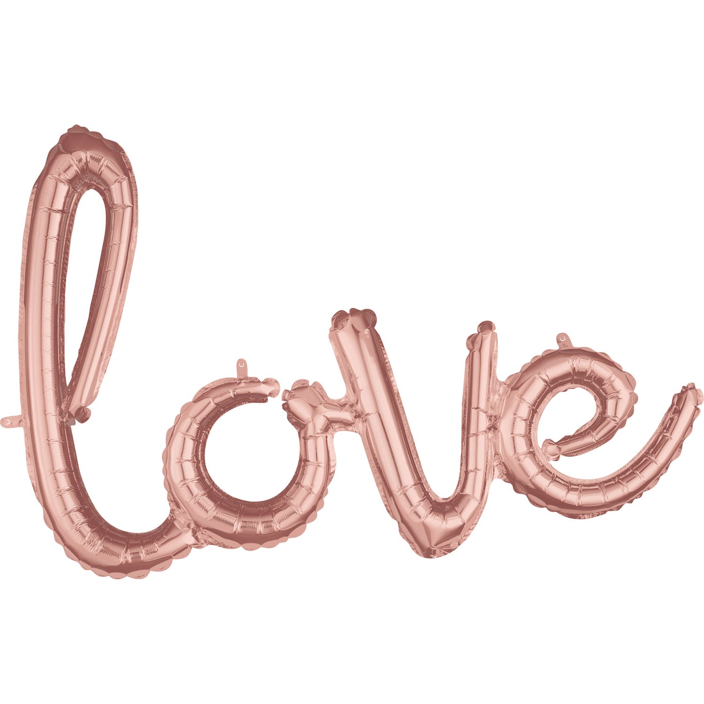 4111611 IP X5 - Love Rose Gold Phrase 31"/78cm w x 21"/53cm h G40 - 5 PC