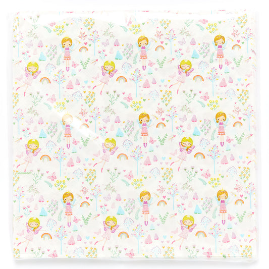 9909076 IP X6 - Fairy Princess Luncheon Napkins 33cm - 6 PKG/16