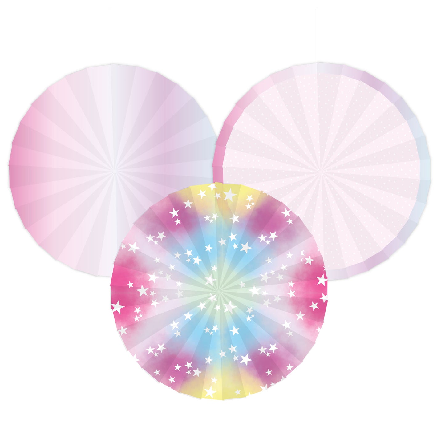 9909082 IP X6 - Mystical Fan Decorations - 6 PKG/3