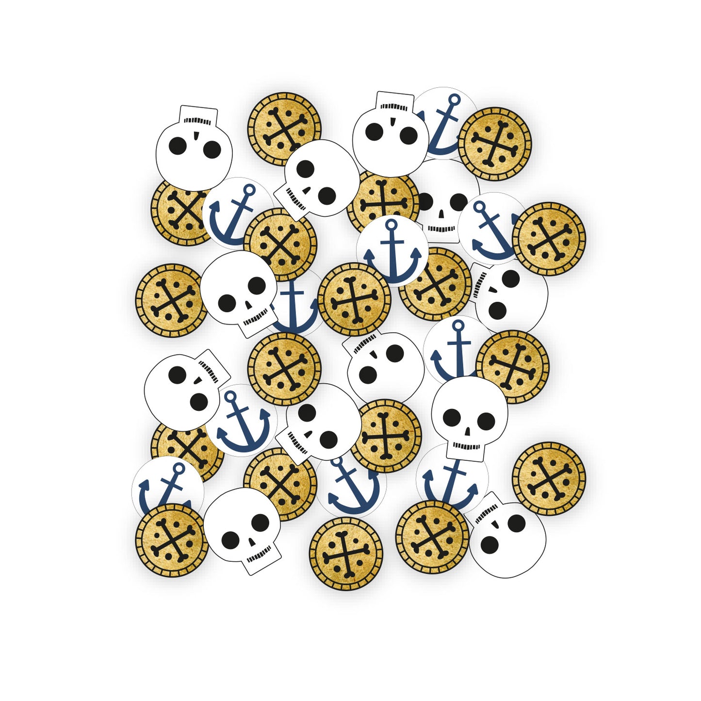 9910326 IP X6 - Treasure Island Confetti 14g - 6 PC