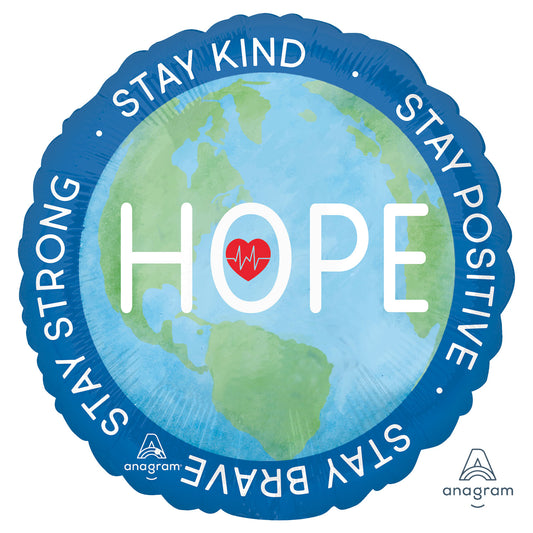 4267601 IP X5 - Hope Standard HX Foil Balloons S40 - 5 PC